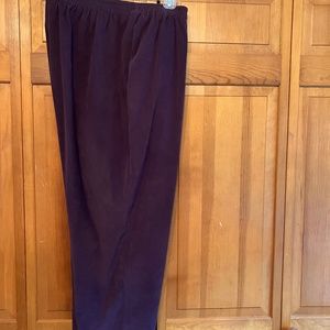 Purple slacks